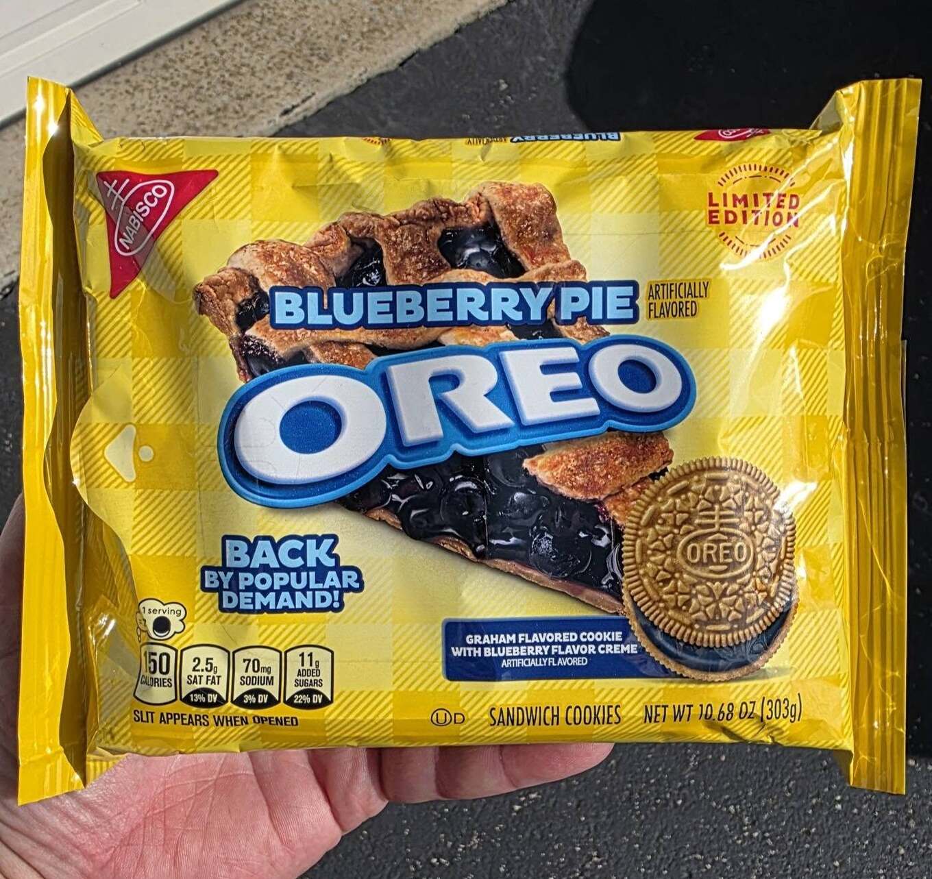 blueberry pie oreo